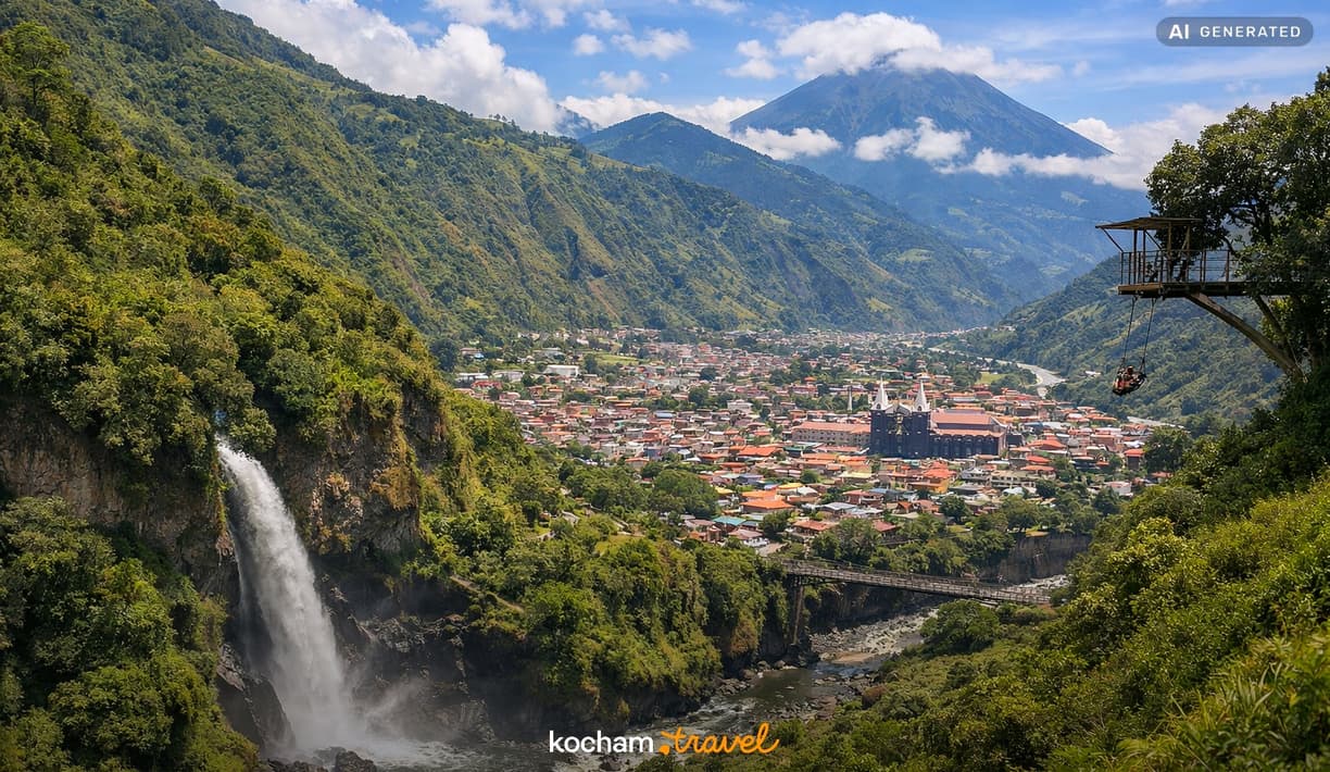 Ilustracja do tematu: Gotowy plan zwiedzania: Baños, Ekwador - 4 dni