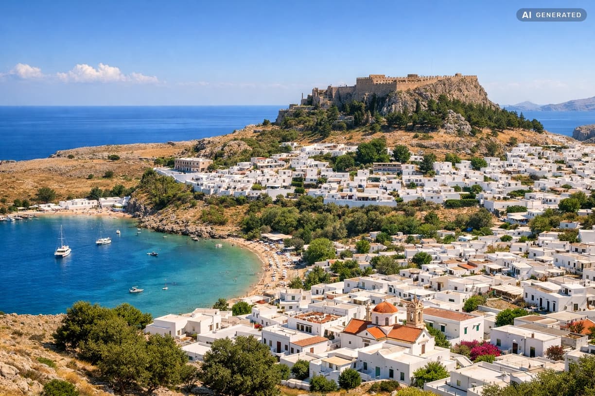 Szukasz idealnego planu na Rodos? w Rodos