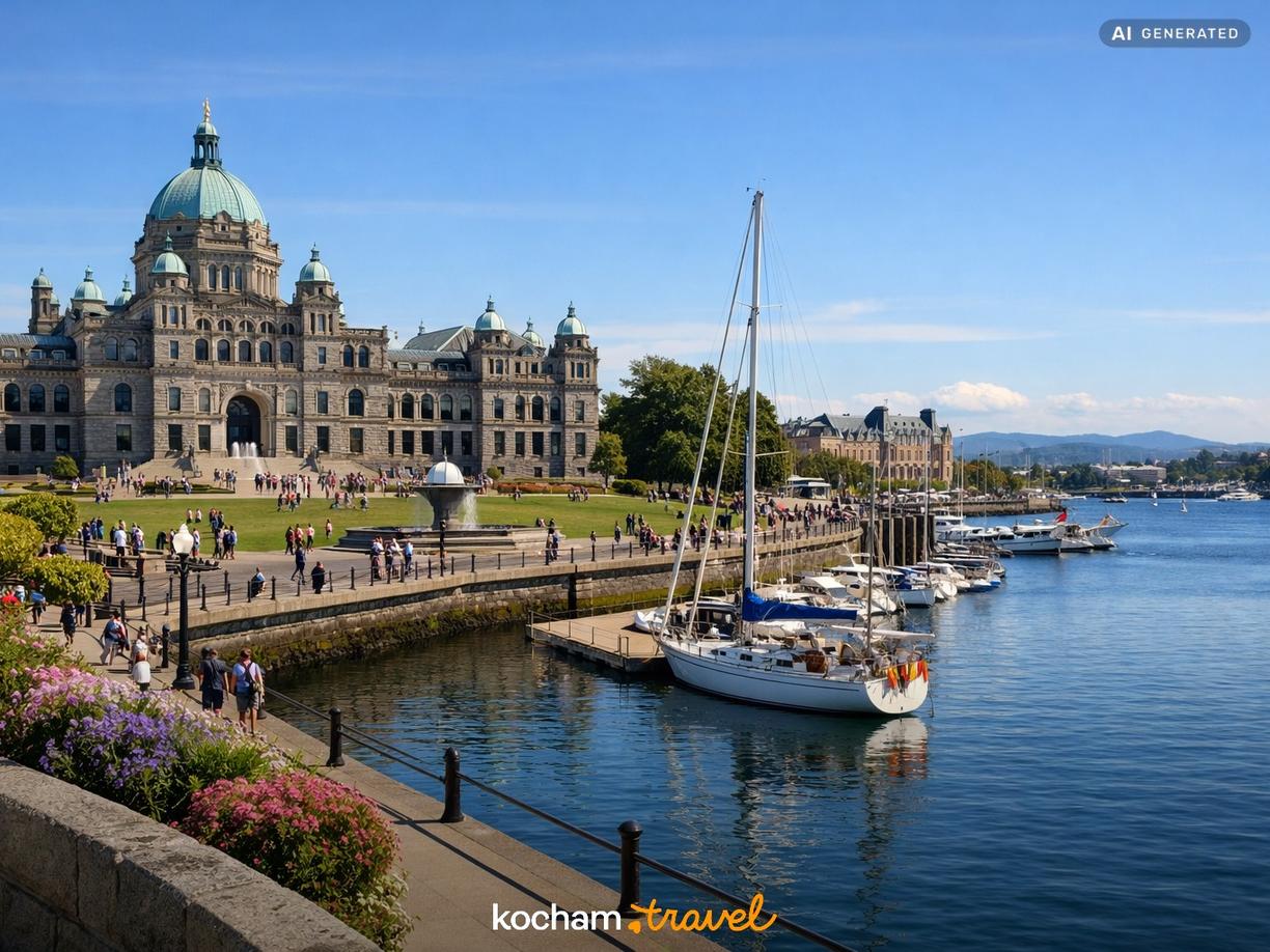 Dzień pierwszy: Serce Victorii i Inner Harbour w Victoria