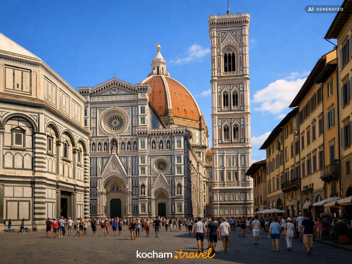 Serce Florencji: Katedra i okolice w Florencja
