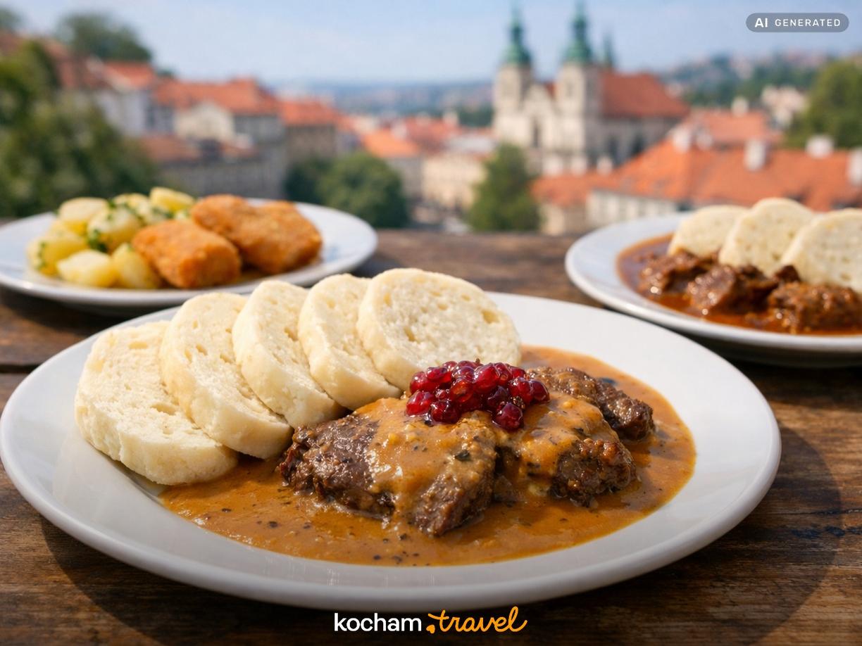 Wyżywienie i czeska kuchnia w praktyce w Czechy