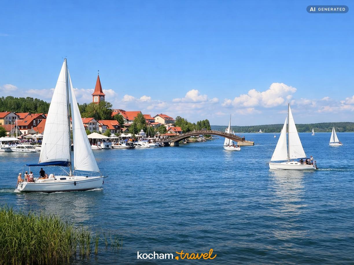Dzień 6: Mikołajki i żeglarski klimat Mazur w Polska