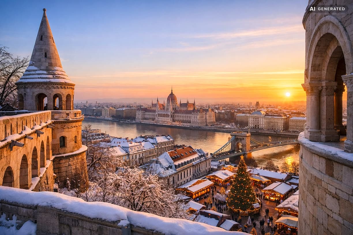 Zaplanuj zimowy wyjazd bez stresu w Budapeszt