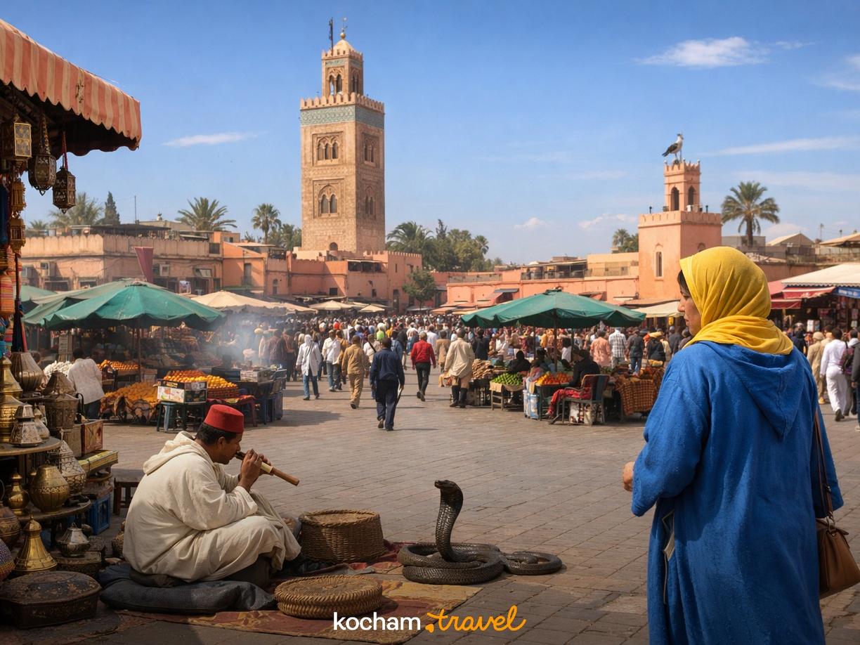 Dzień 1: Serce Medyny i Plac Jemaa el-Fna w Marrakesz