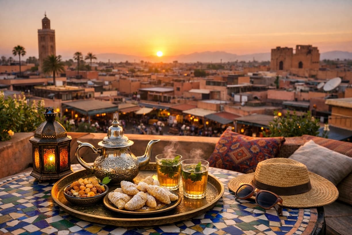 Chcesz zwiedzać bez stresu? w Marrakesz