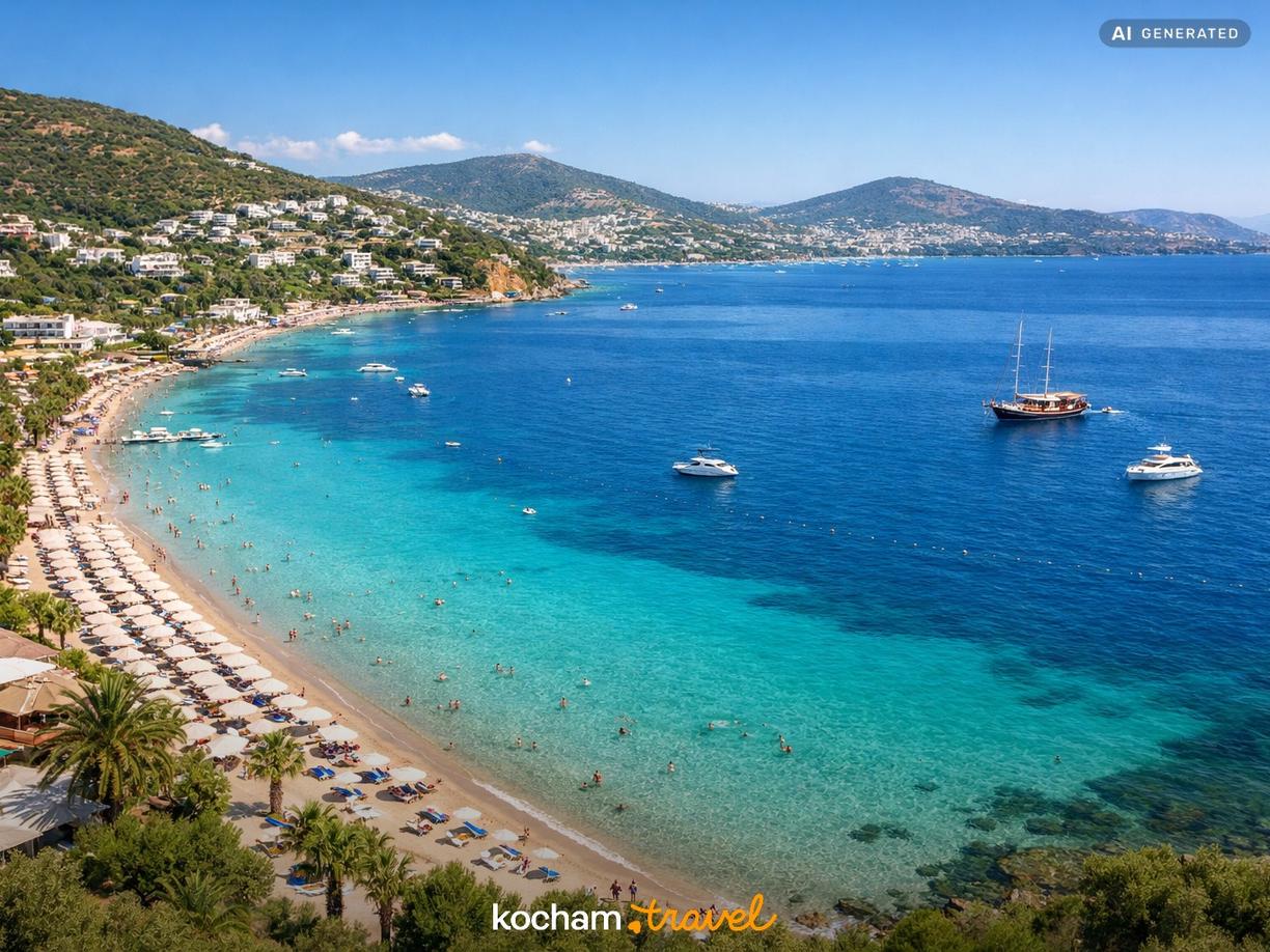 Najpiękniejsze plaże i relaks nad wodą w Bodrum