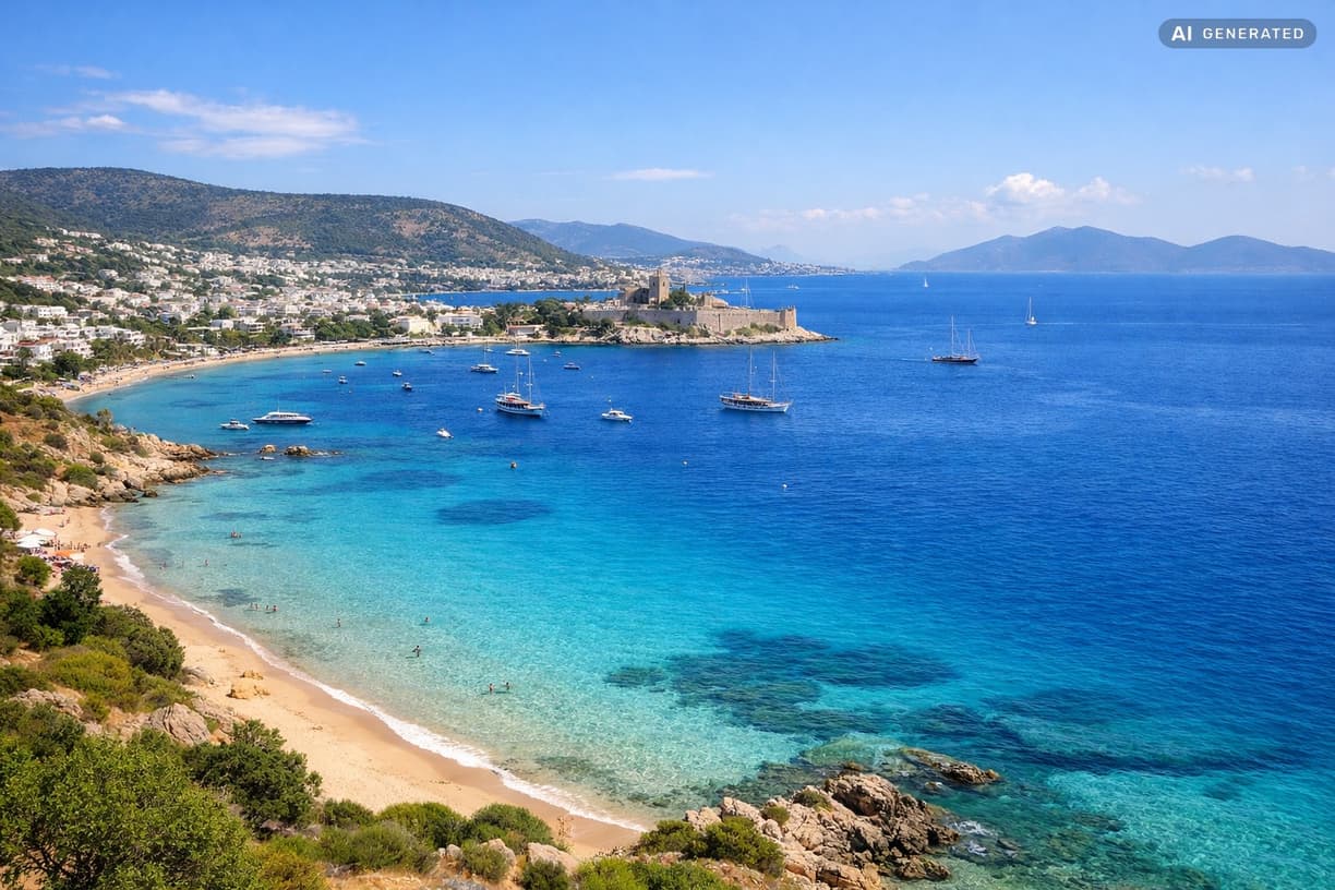 Chcesz odkryć najpiękniejsze plaże Bodrum? w Bodrum