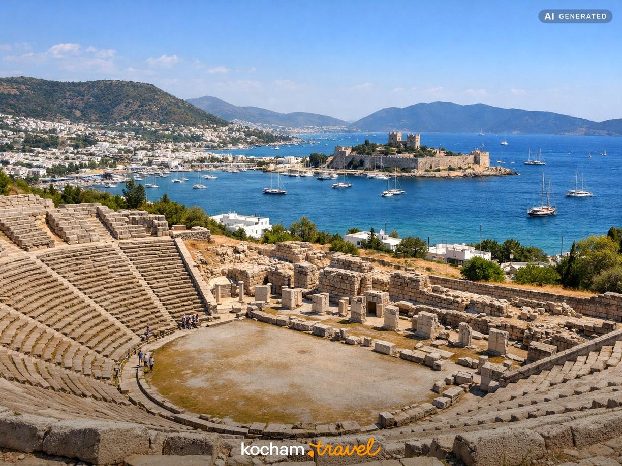 Ślady starożytności i średniowiecza w Bodrum