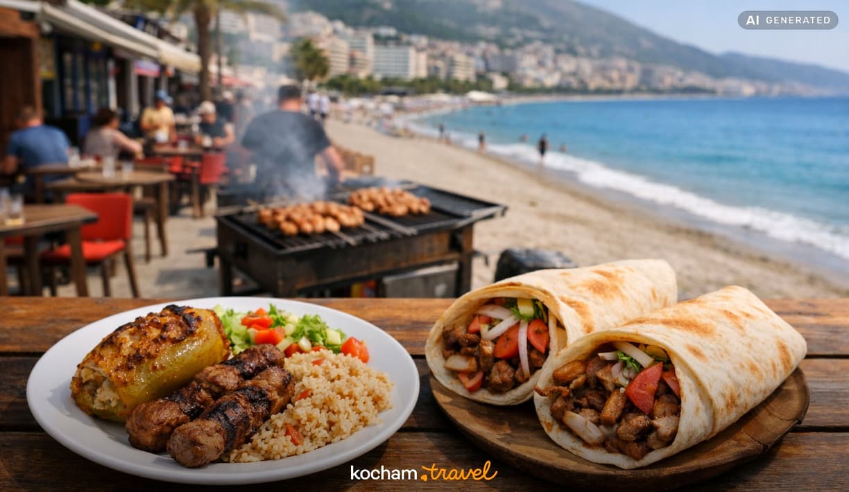 Ilustracja do tematu: Vlora: gdzie zjeść — lokalne klasyki i street food?