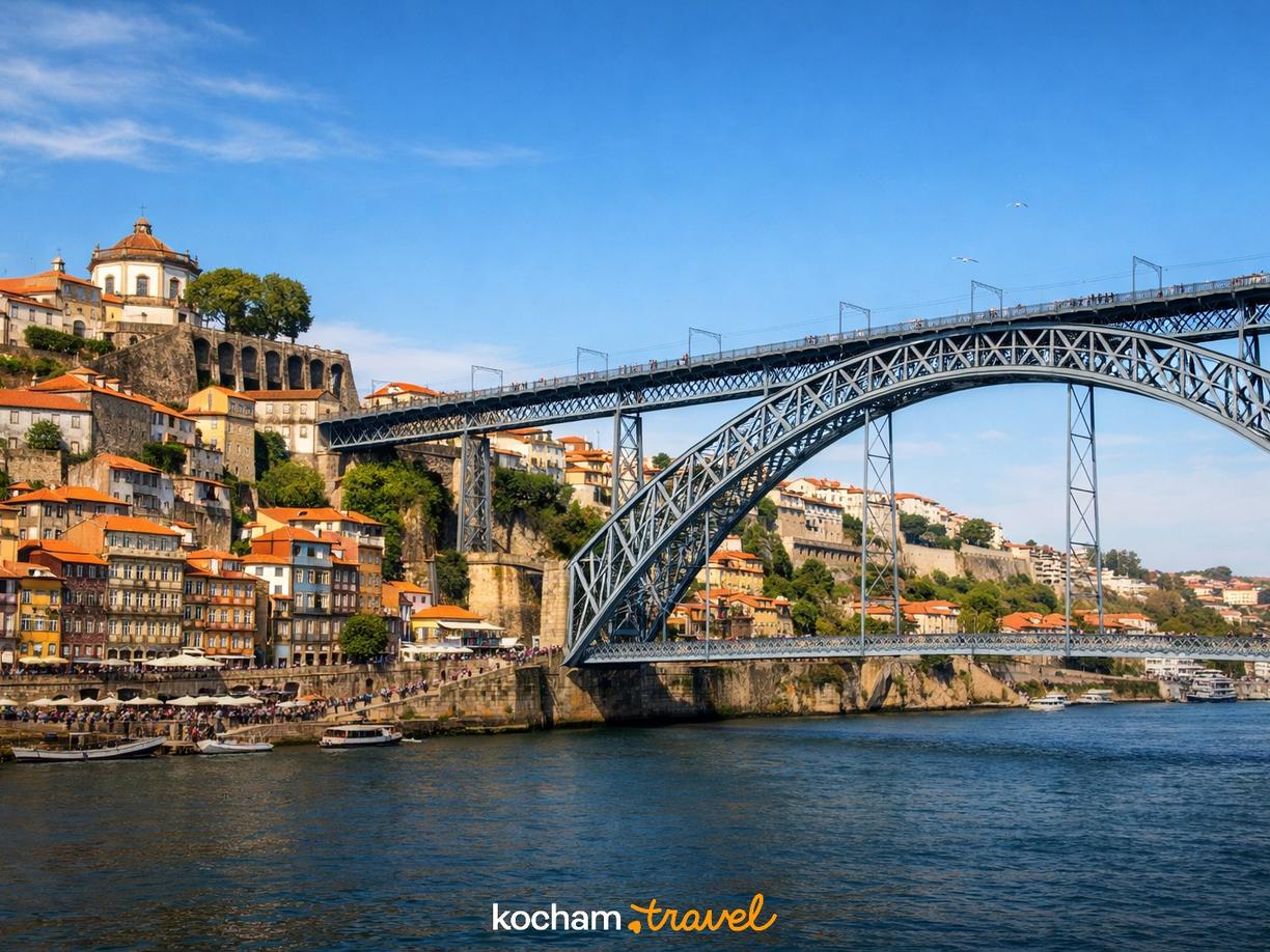 Serce Porto: Spacer po Dzielnicy Ribeira i Moście Dom Luís I w Porto