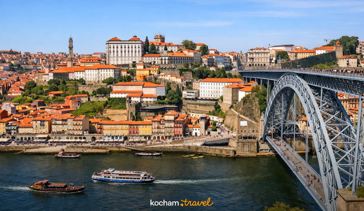 Ilustracja do tematu: City break z Krakowa: Porto - co zobaczyć za darmo? Przewodnik po bezpłatnych atrakcjach portugalskiego miasta.