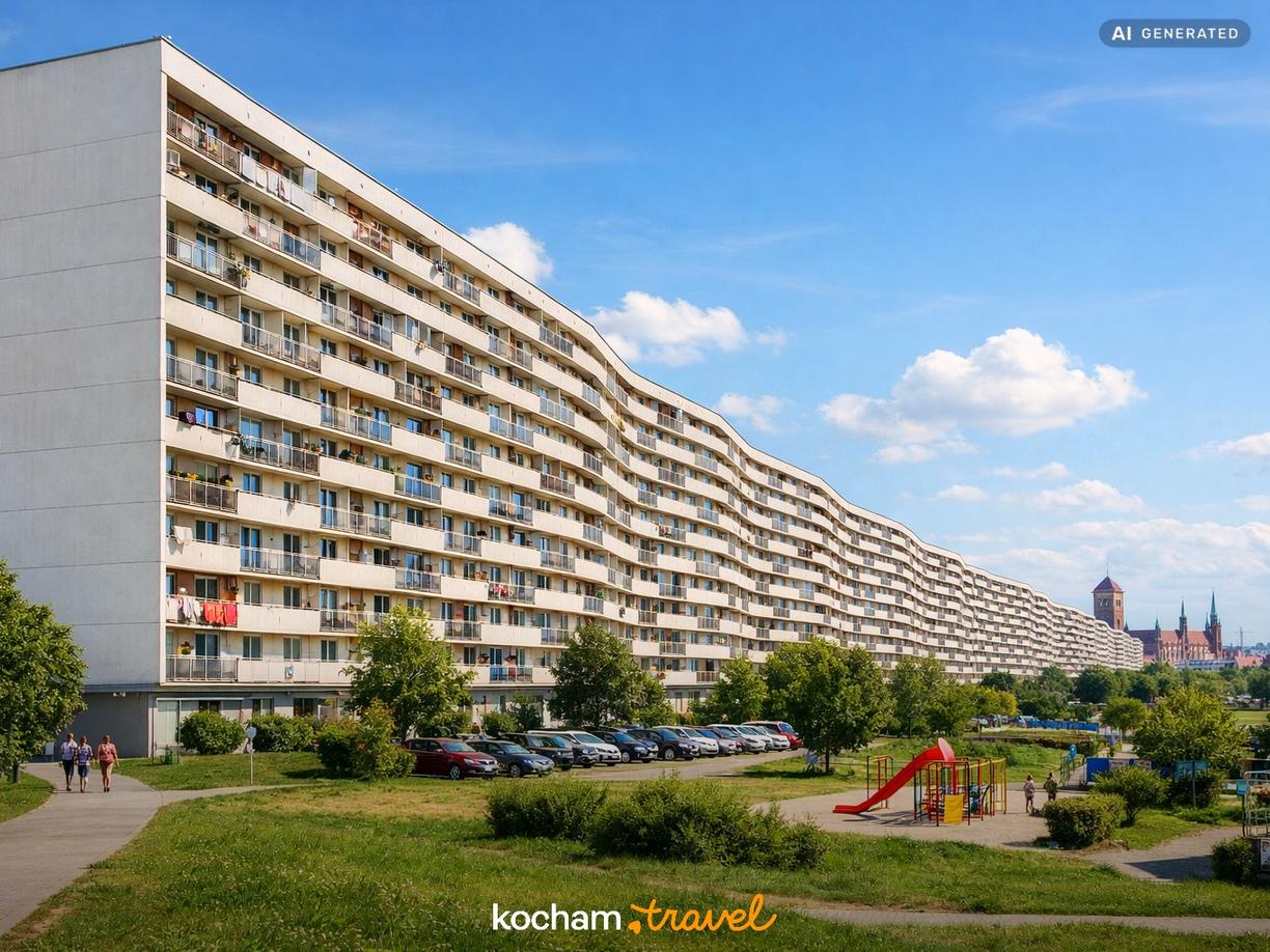 Architektoniczny gigant z czasów PRL w Gdańsk