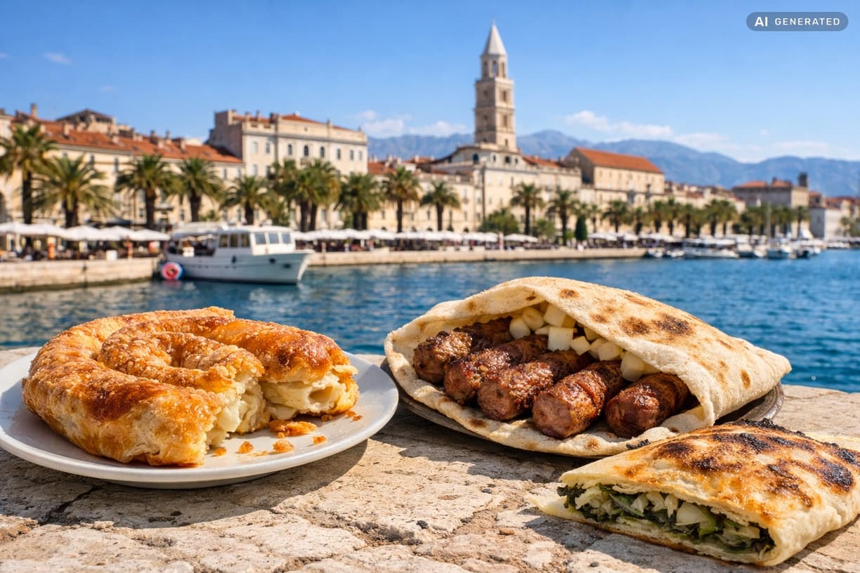 Odkryj smaki Dalmacji w Split