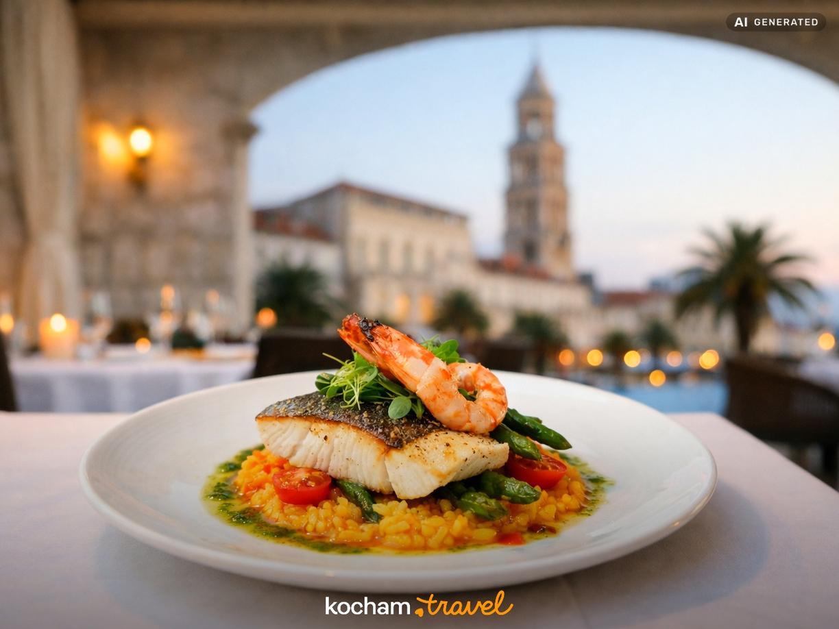 Najlepsze restauracje fine dining w Splicie w Split