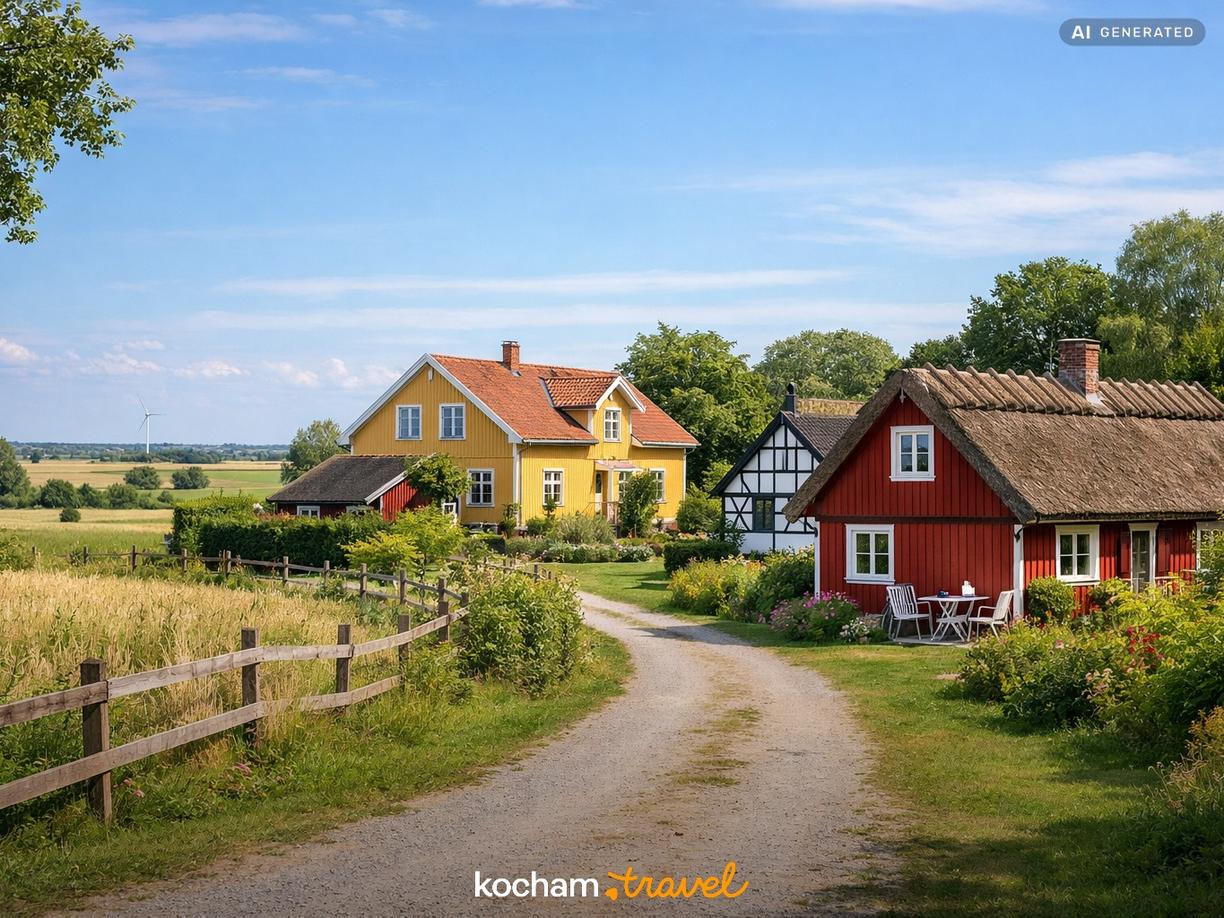 Urokliwe B&B i noclegi poza ścisłym centrum w Lund