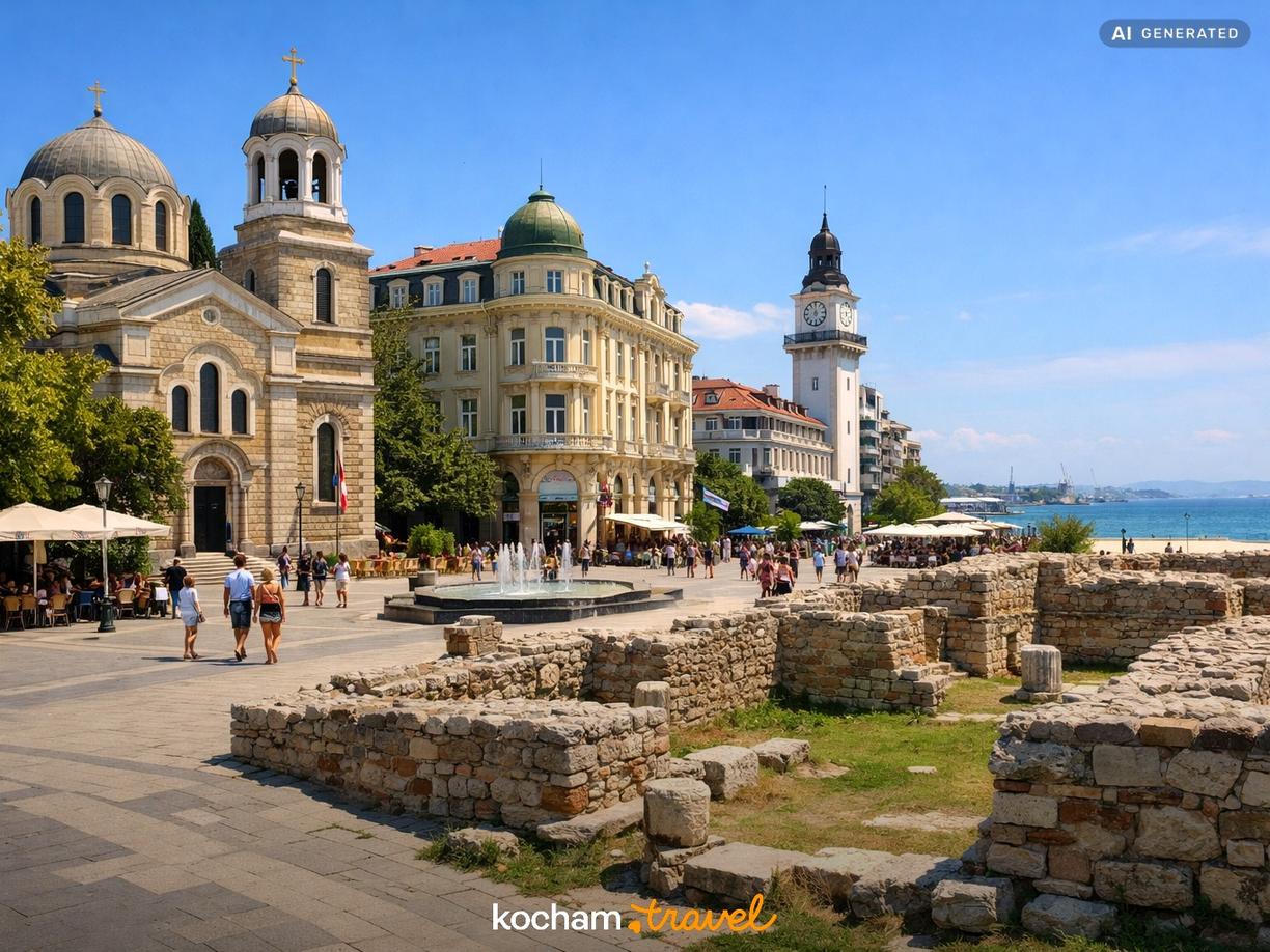 Dzień 4: Wycieczka do Burgas i starożytnego miasta Deultum w Słoneczny Brzeg