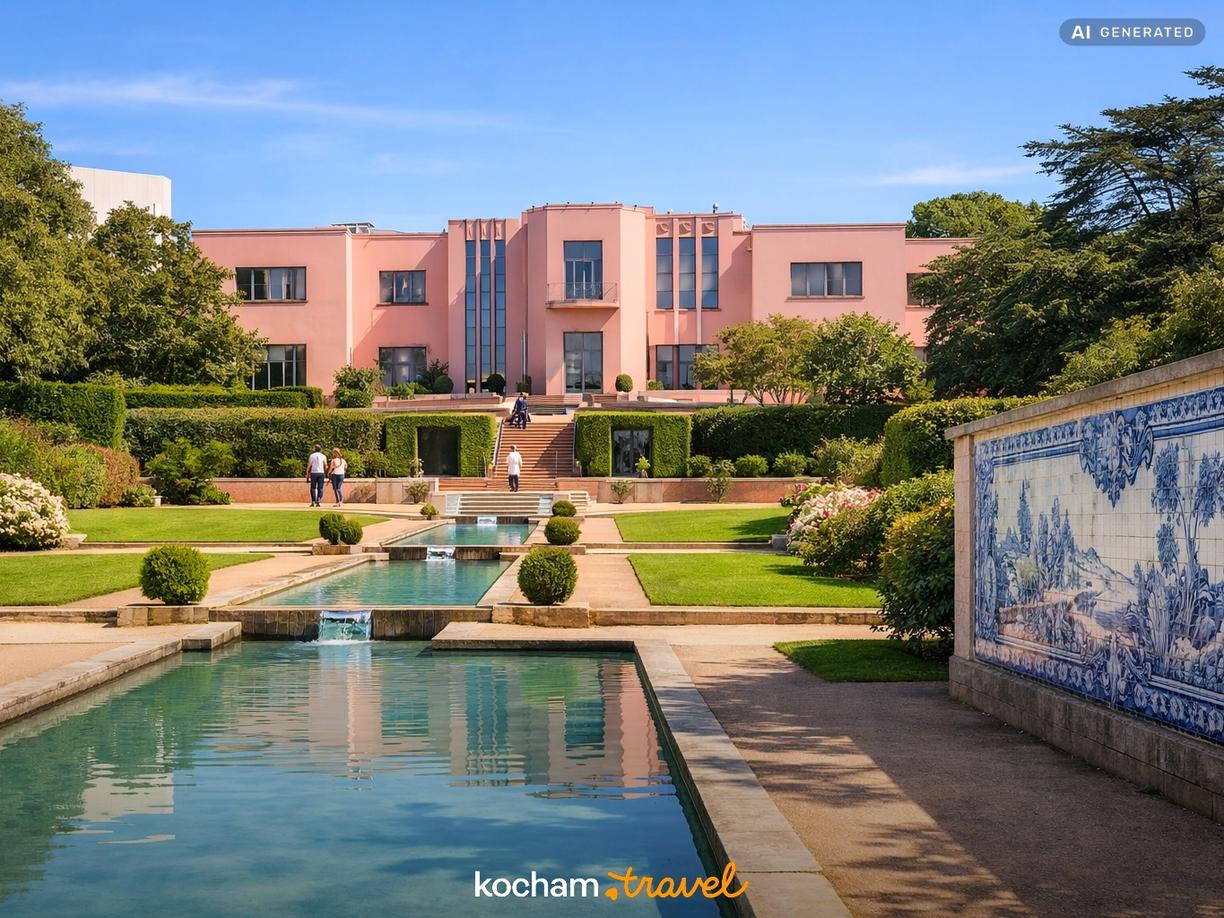 Architektura i sztuka: Azulejos, art déco i Fundação Serralves w Porto