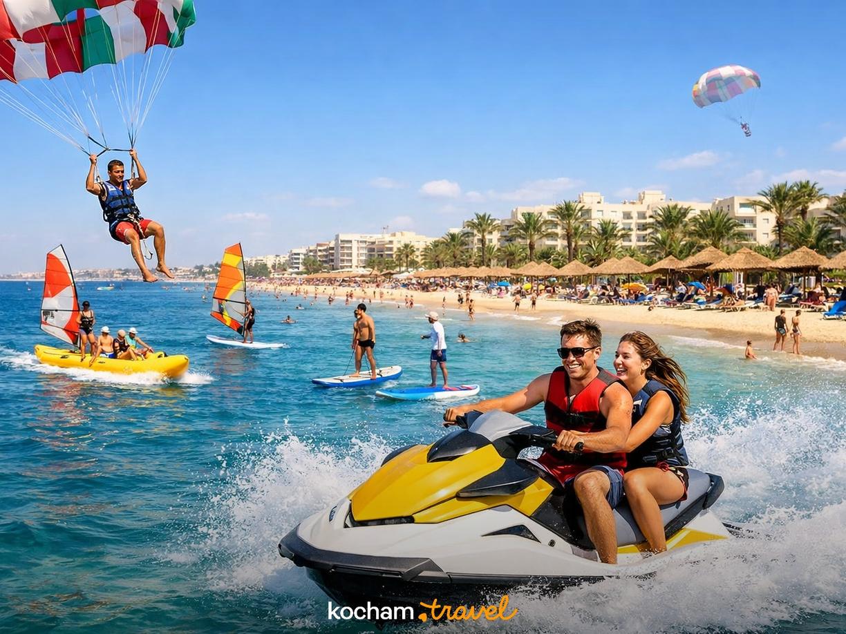 Aktywny wypoczynek i sporty wodne w Sousse w Sousse