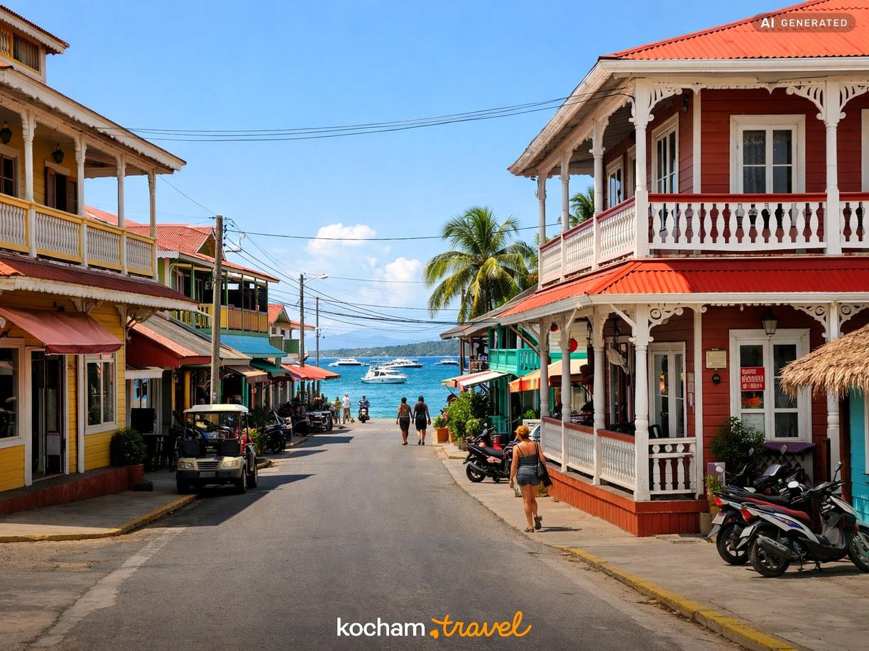 Bocas Town: Baza wypadowa i noclegi w Bocas del Toro