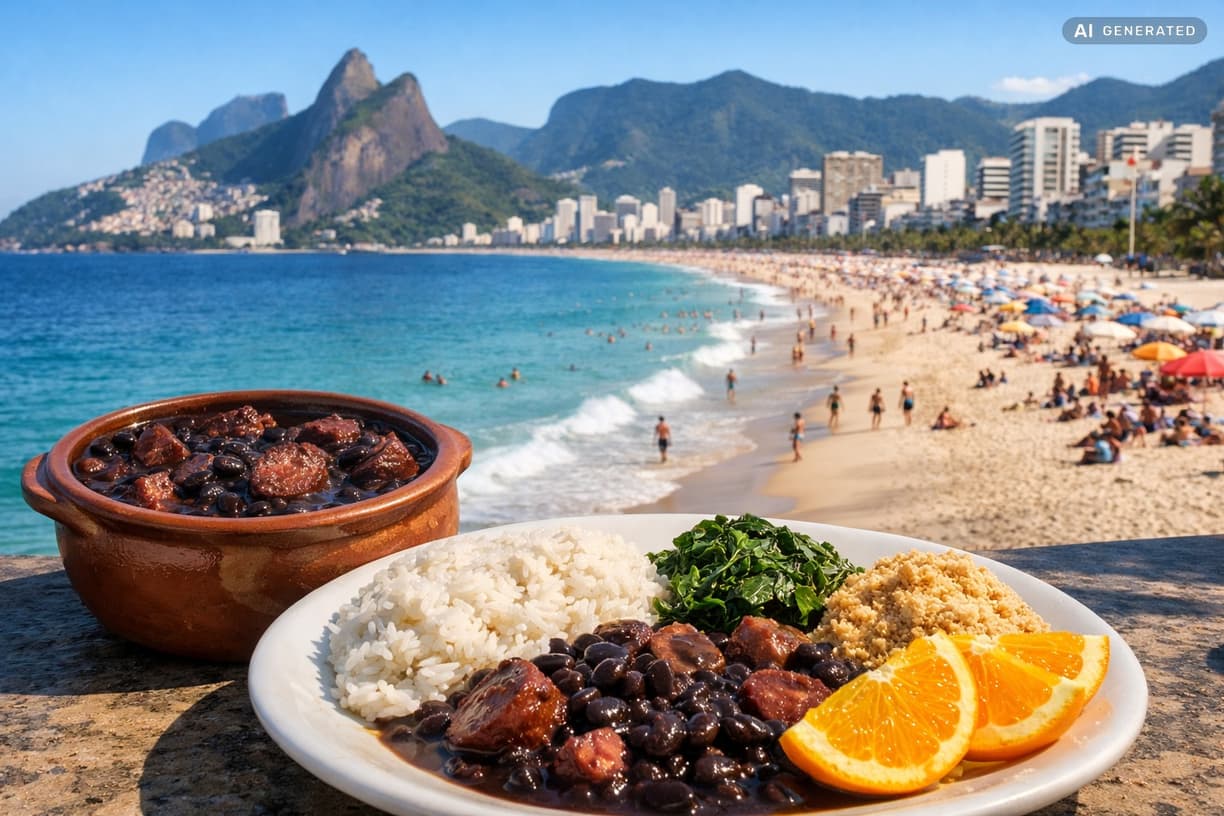 Zgłodniałeś na myśl o brazylijskiej kuchni? w Rio de Janeiro