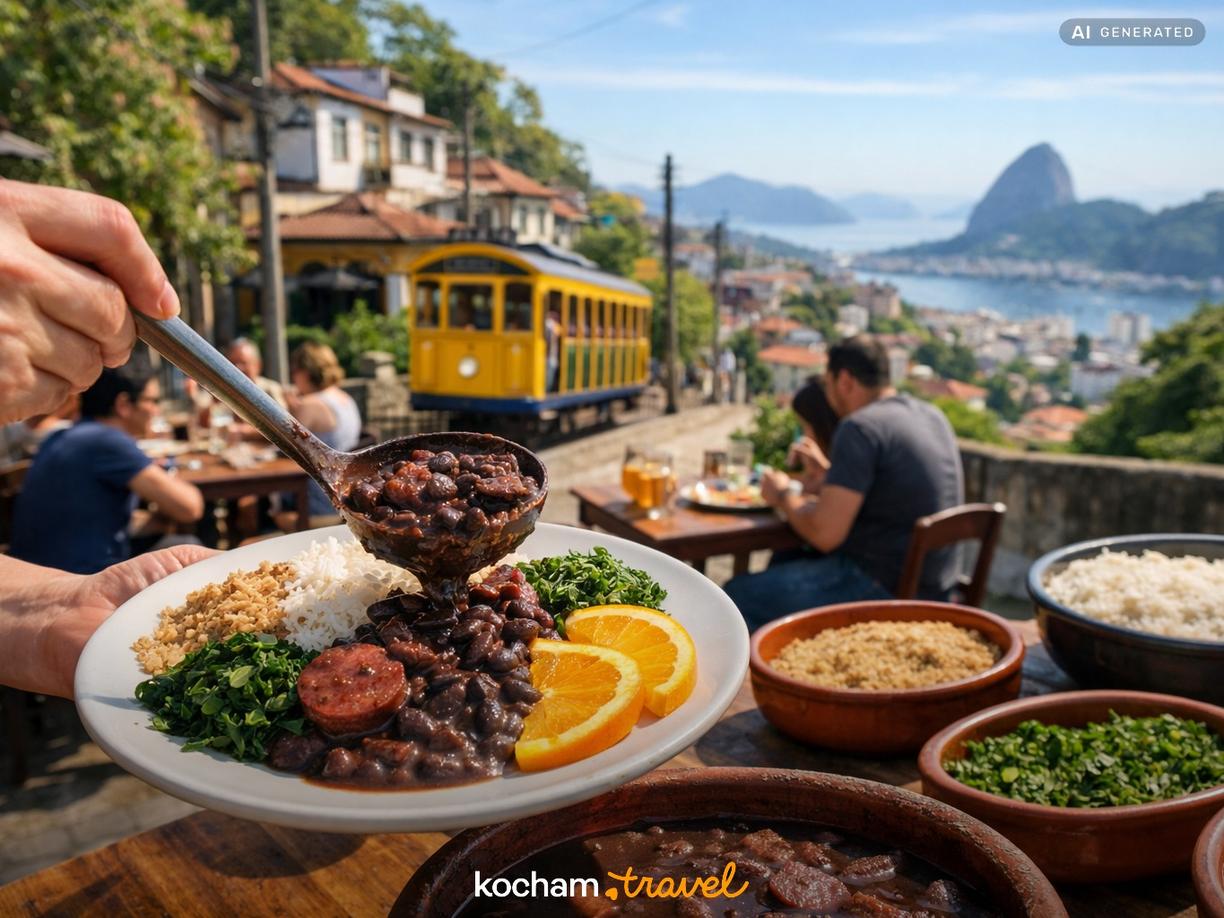 Rytuał serwowania – jak jeść feijoadę krok po kroku w Rio de Janeiro