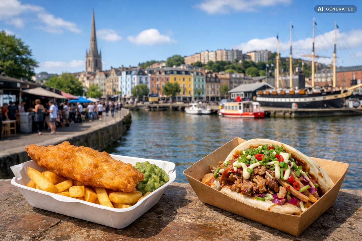 Zgłodniałeś na myśl o Bristolu? w Bristol