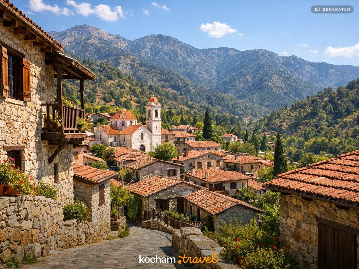 Dzień 3 – Góry Troodos i tradycyjne wioski w Cypr