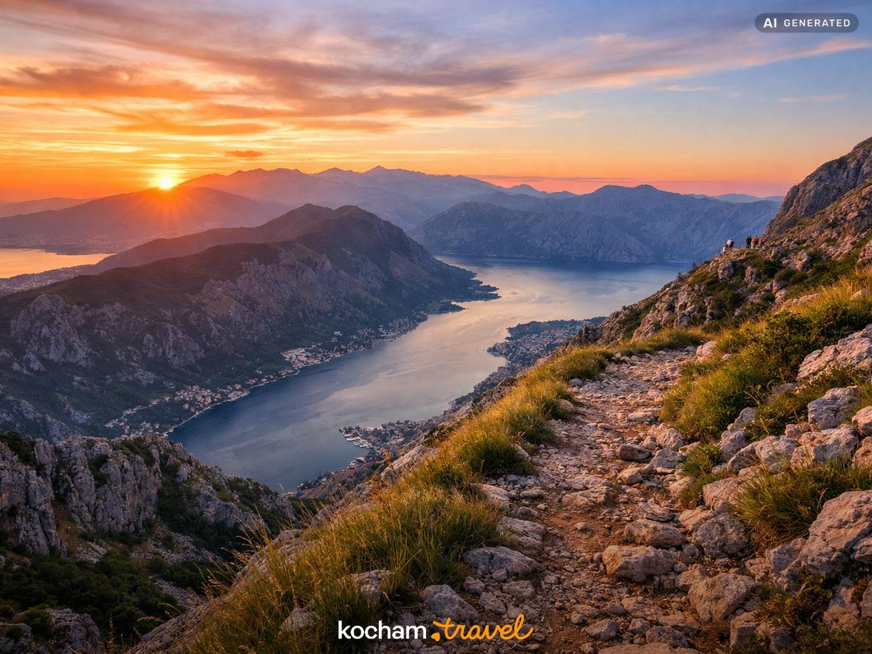 Alternatywne trasy i trekking poza miastem w Kotor