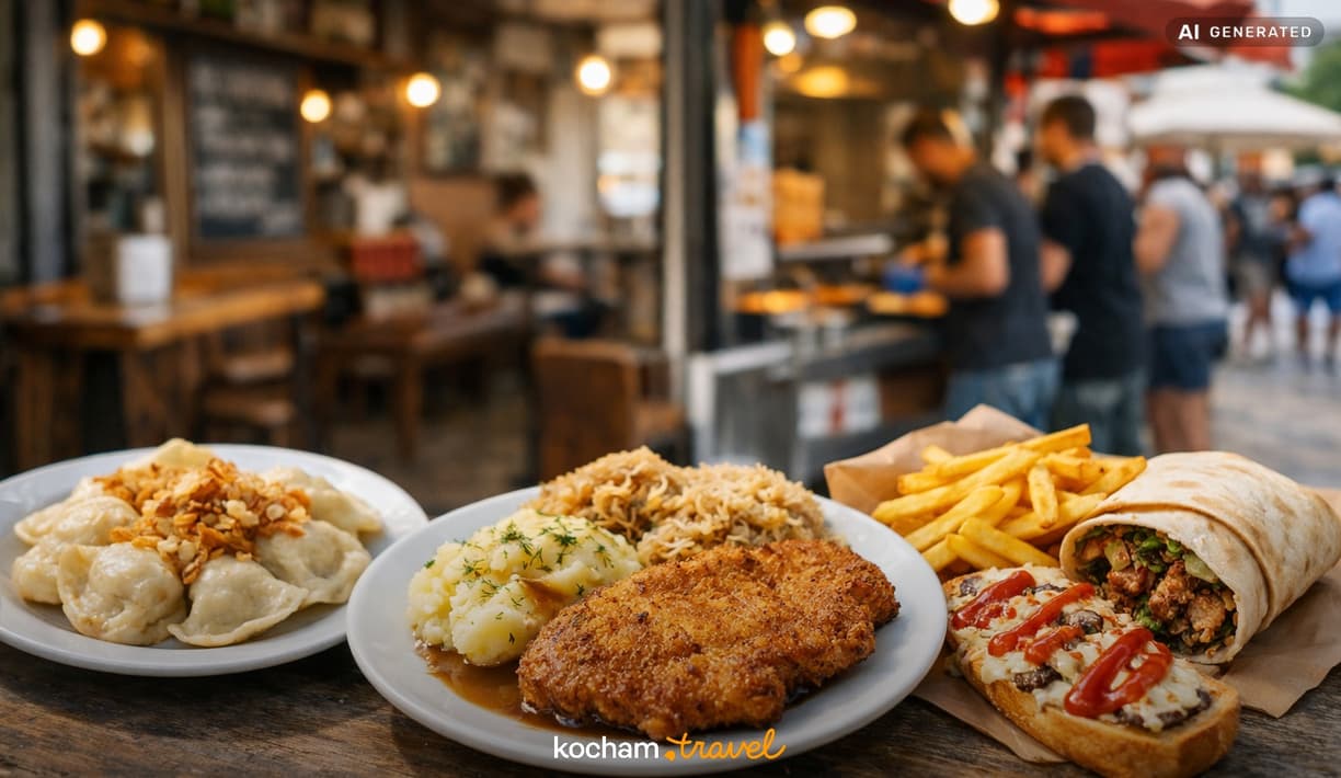 Ilustracja do tematu: Bar: gdzie zjeść — lokalne klasyki i street food?