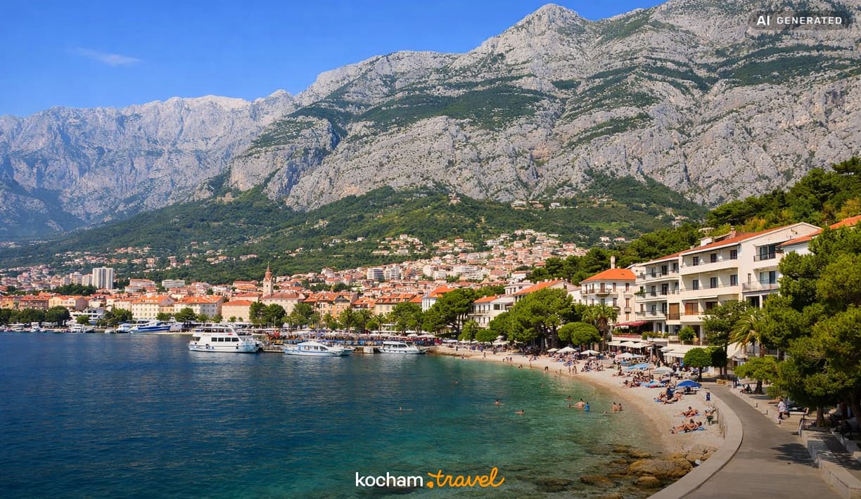 Ilustracja do tematu: Makarska: jak dojechać i gdzie spać — przejrzysty plan?