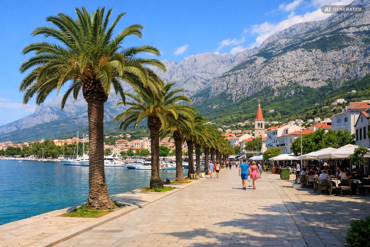 Szukasz idealnego planu na urlop w Chorwacji? w Makarska