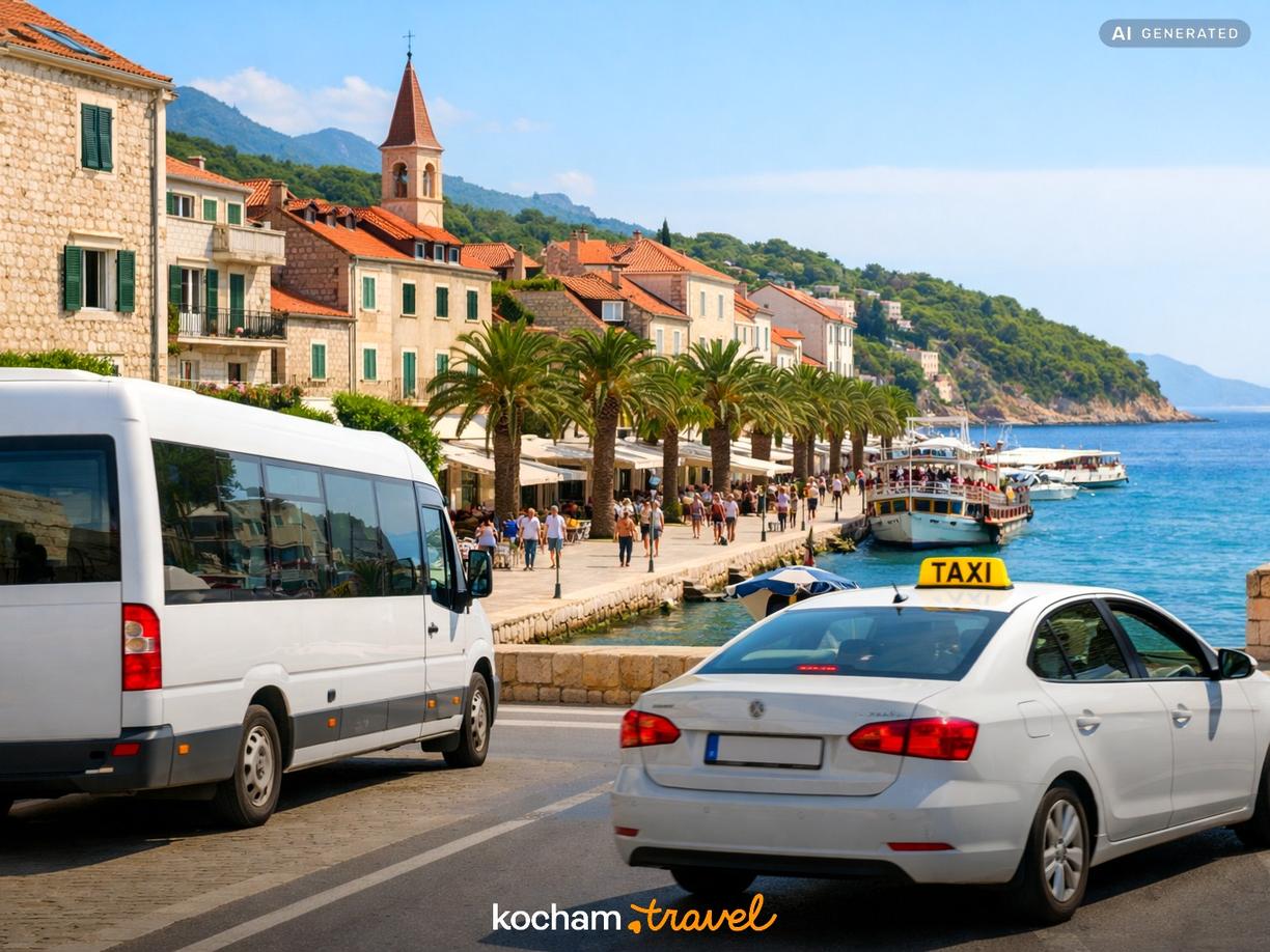 Transport lokalny: jak poruszać się po Riwierze Makarskiej? w Makarska