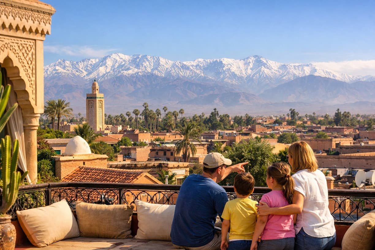Masz pytania dotyczące podróży z dziećmi? w Marrakesz