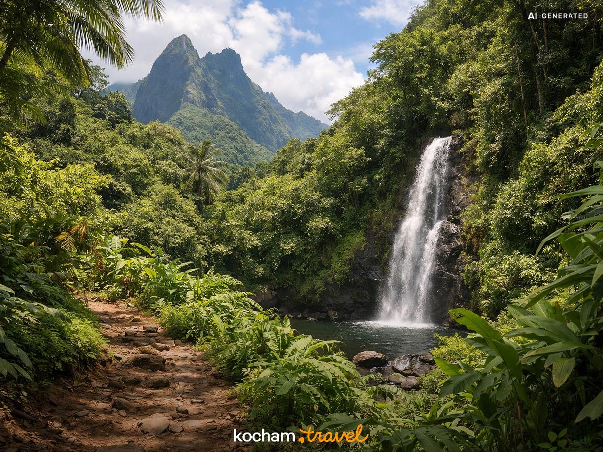 Aktywny wypoczynek na lądzie – góry i dżungle w Moorea