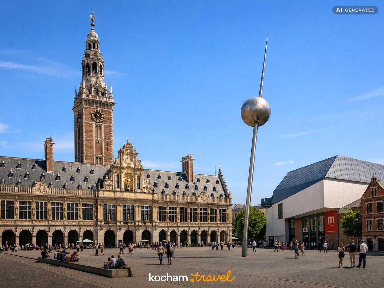 Dzień 2: Wiedza, sztuka i widoki – Uniwersytet i Muzeum M w Leuven
