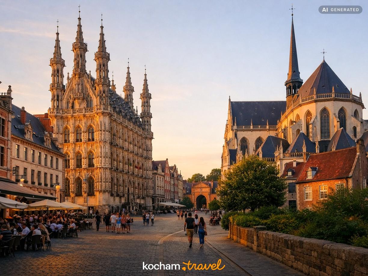 Dzień 1: Serce miasta – od Grote Markt do Wielkiego Beginażu w Leuven