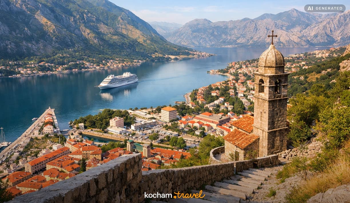 Ilustracja do tematu: Kotor: jak dojechać i gdzie spać — przejrzysty plan?