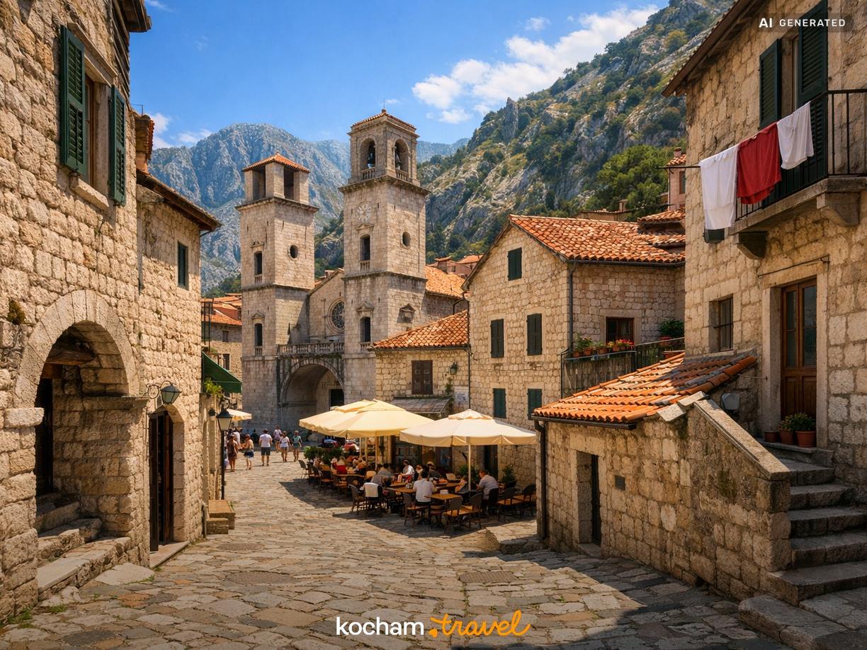 Stare Miasto w Kotorze – wady i zalety w Kotor
