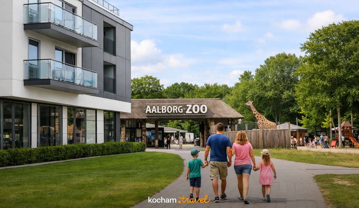 Ilustracja do tematu: Gdzie nocować w Aalborg w Danii z dziećmi? Hotele blisko zoo i parków.