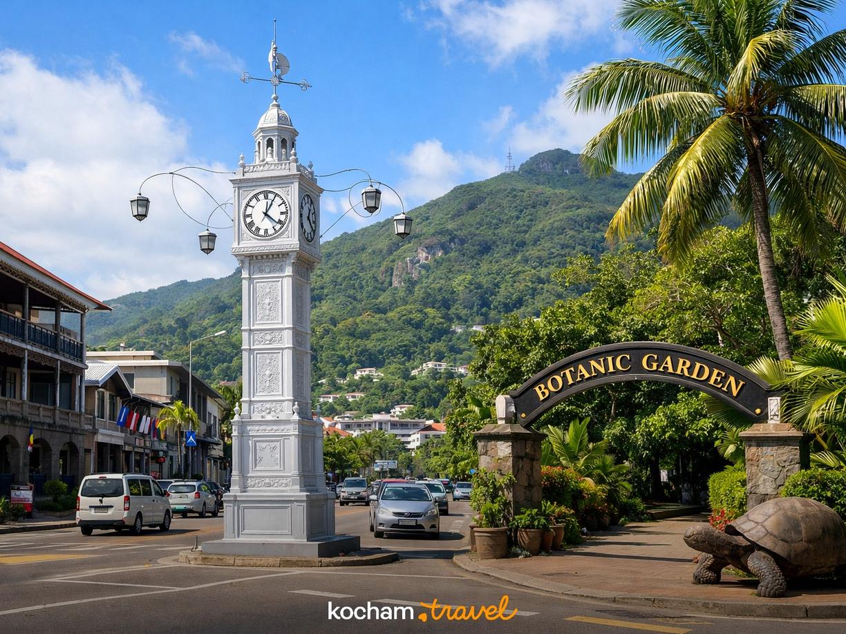 Dzień 1 - Serce Seszeli: Victoria i Ogród Botaniczny w Beau Vallon