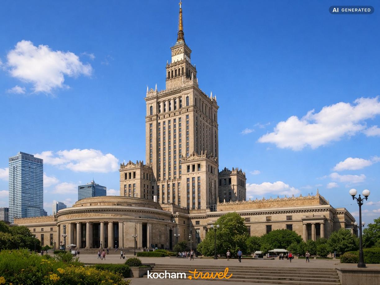 Pałac Kultury i Nauki – monumentalne serce stolicy w Warszawa