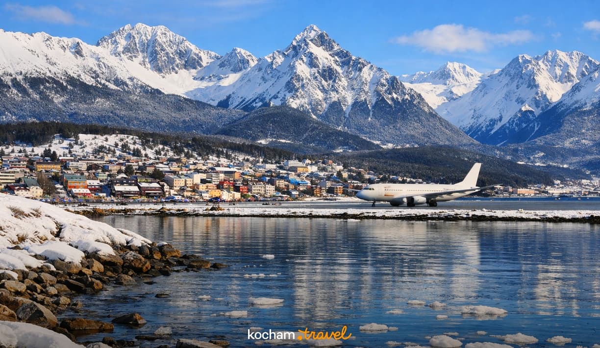 Ilustracja do tematu: Gdzie samolotem na urlop: Ushuaia w Argentynie – zimowa przygoda w środku polskiego lata