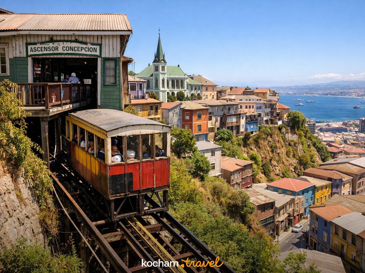 Ascensores: Podróż w czasie historycznymi windami Valparaíso w Valparaíso