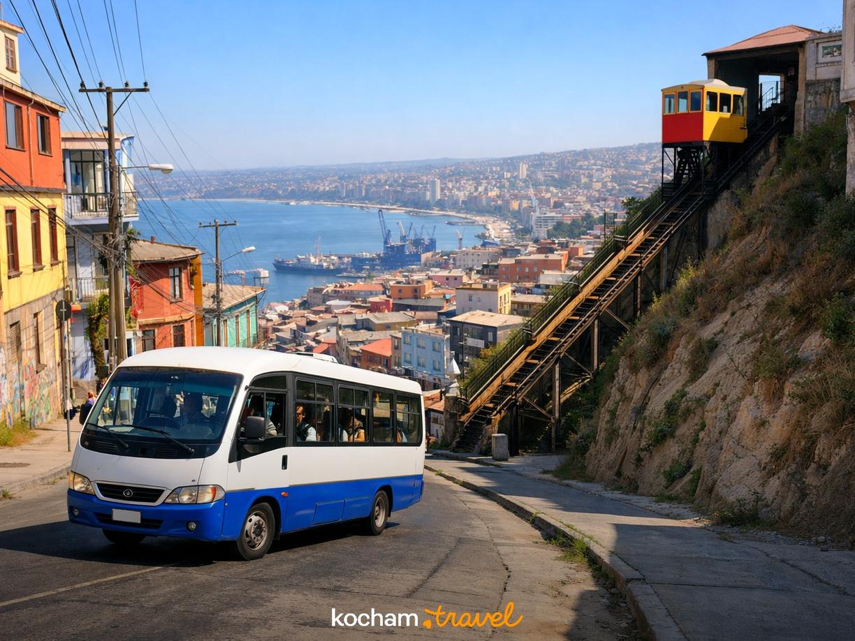 Jak dostać się i poruszać po Valparaíso: Praktyczny przewodnik w Valparaíso