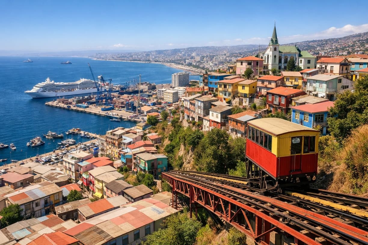 Gotowy na odkrycie kolorowego Valparaíso? w Valparaíso