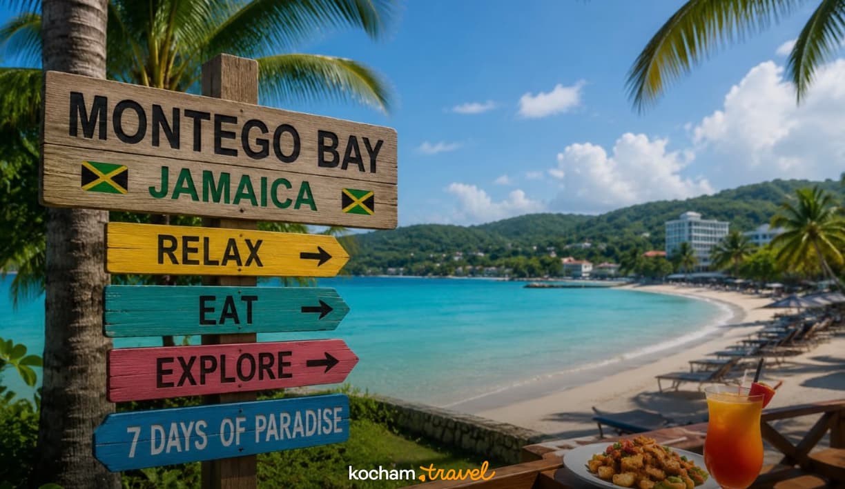 Gotowy plan podróży: wyjazd do Montego Bay na Jamajce na 7 dni z czasem na relaks, jedzenie i zwiedzanie