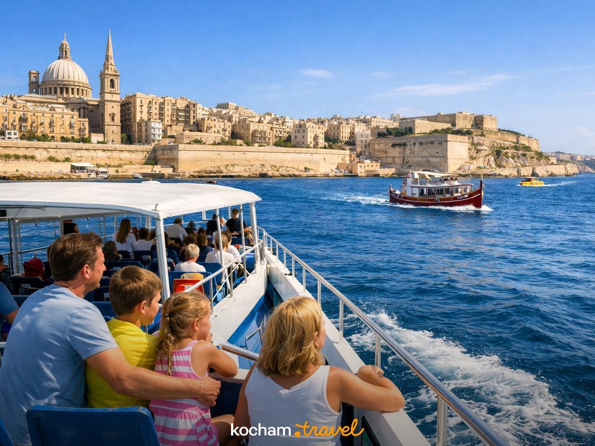 Rodzinne rejsy wycieczkowe po maltańskich wodach w Valletta