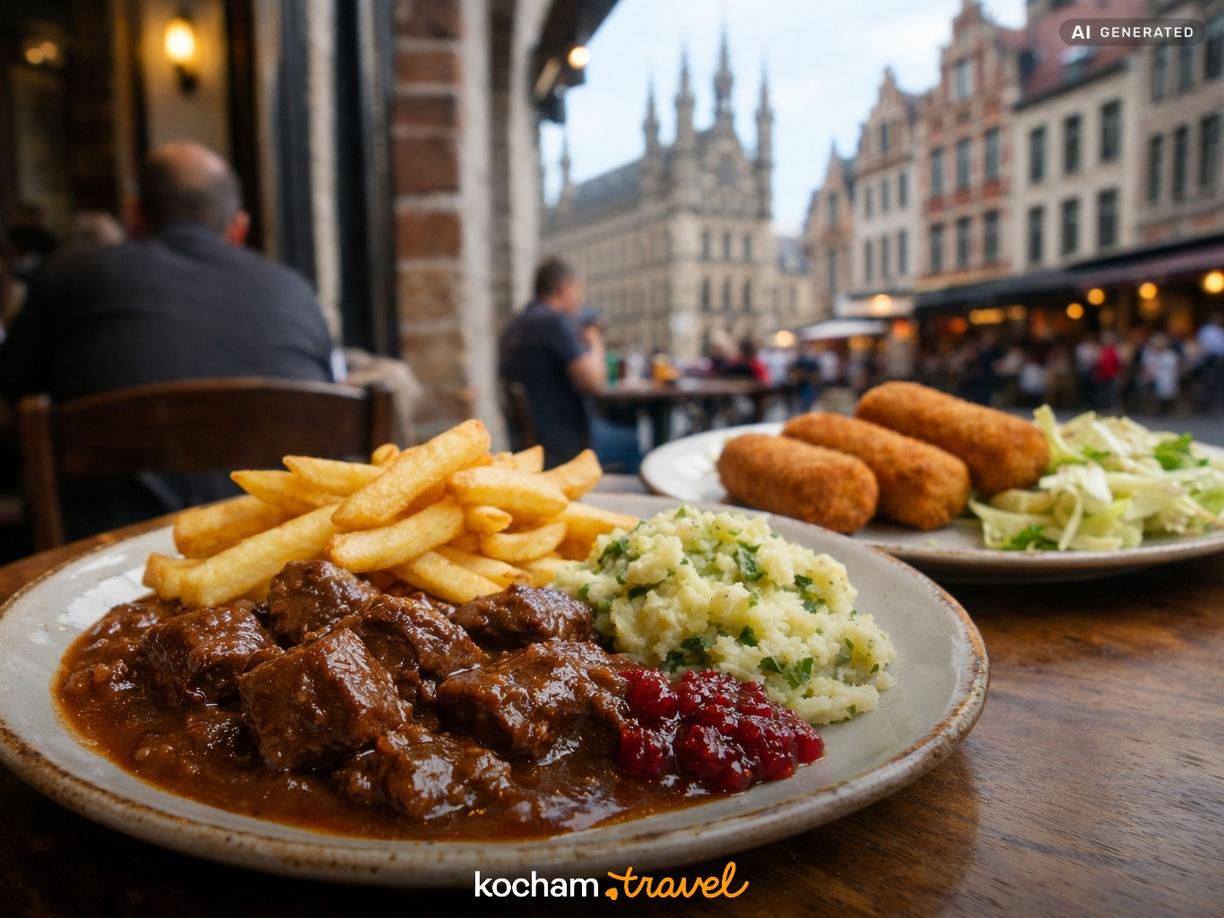 Lokalna gastronomia: Gdzie zjeść po długim spacerze w Leuven