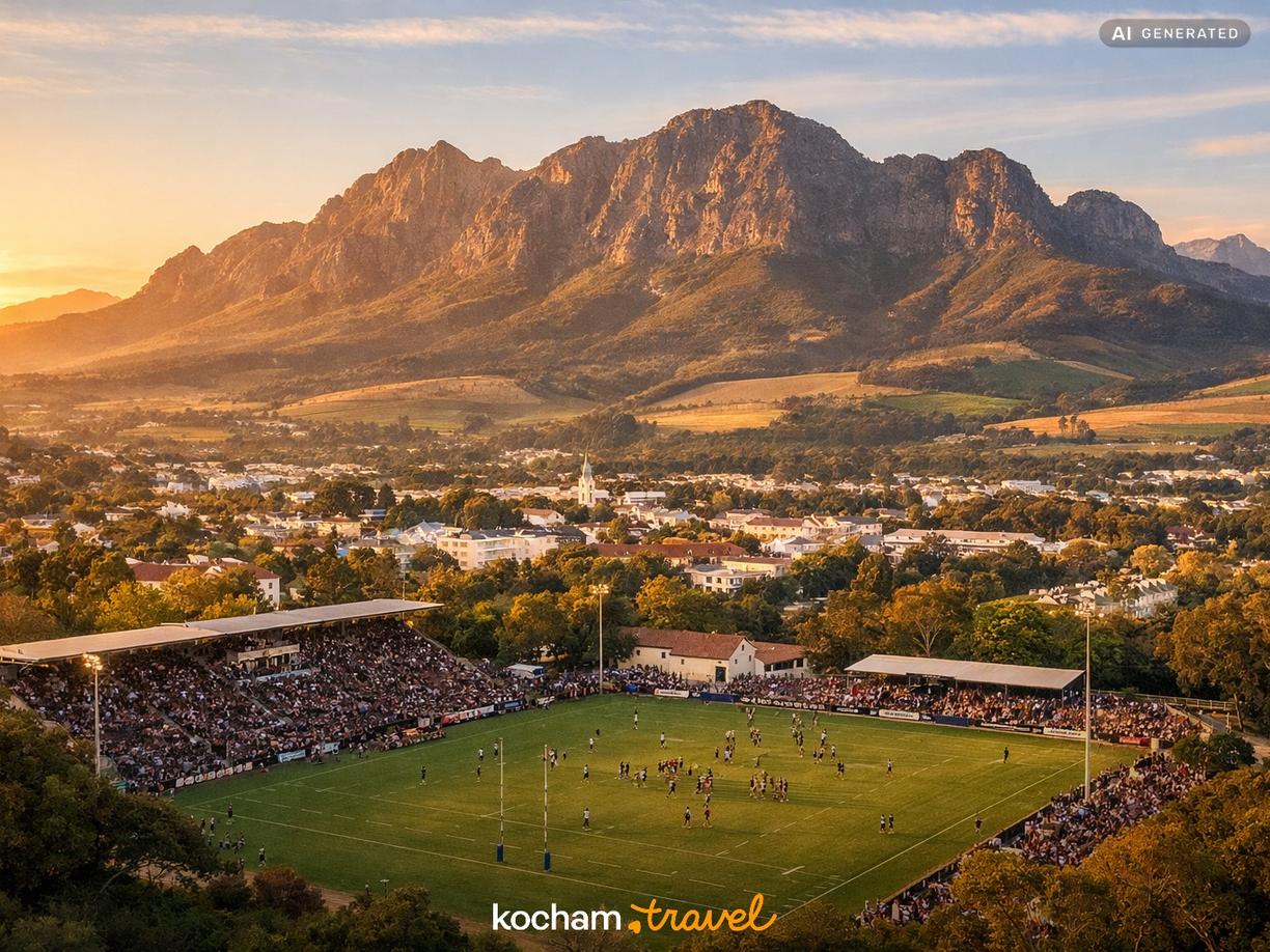 Zrozumieć fenomen uniwersyteckiego rugby w RPA w Stellenbosch