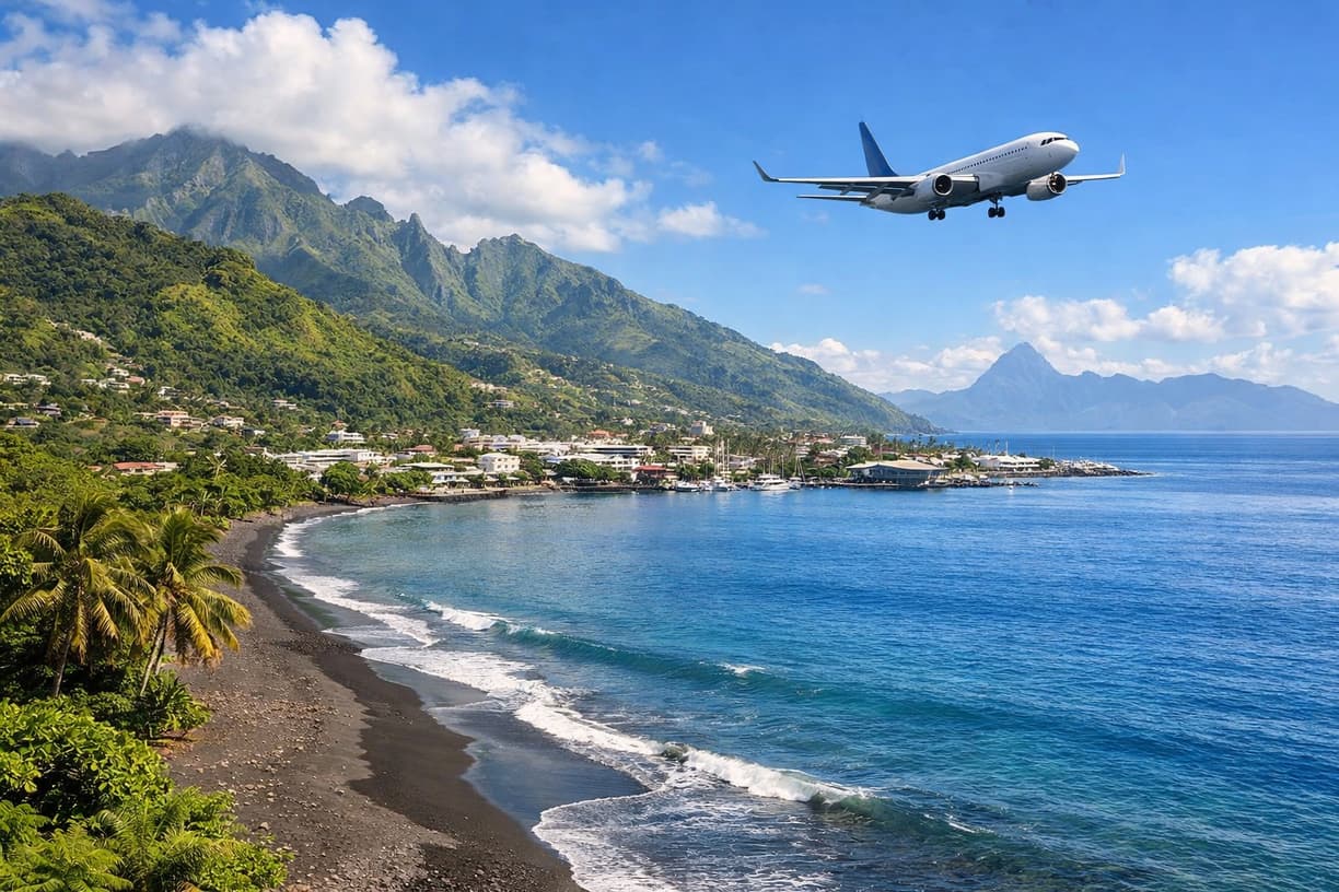 Szukasz idealnego lotu na Tahiti? w Tahiti (Papeete)